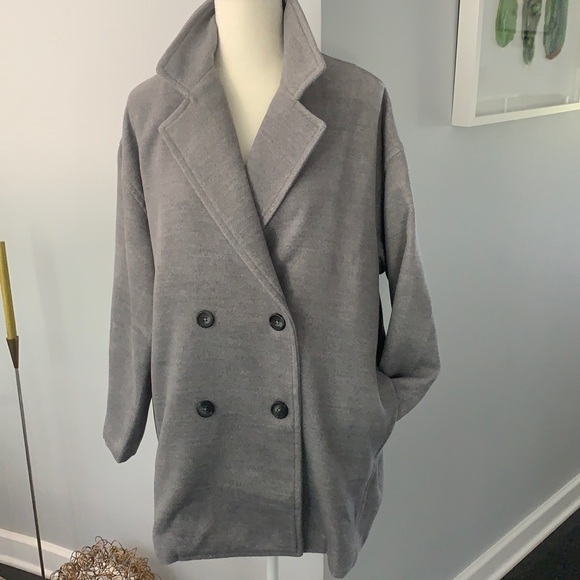 NWT Free People Double Breasted Coat - Picture 2 of 12